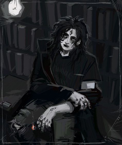 The Dark The Magnus Archives, Jared Key Magnus Archives, Sunglasses Art Reference, 3 Eyed Character Design, Gerard Keay Aesthetic, Gerard Key The Magnus Archives, Magnus Archives Gerard, Gerry Keay Aesthetic, Tma Gerry Keay