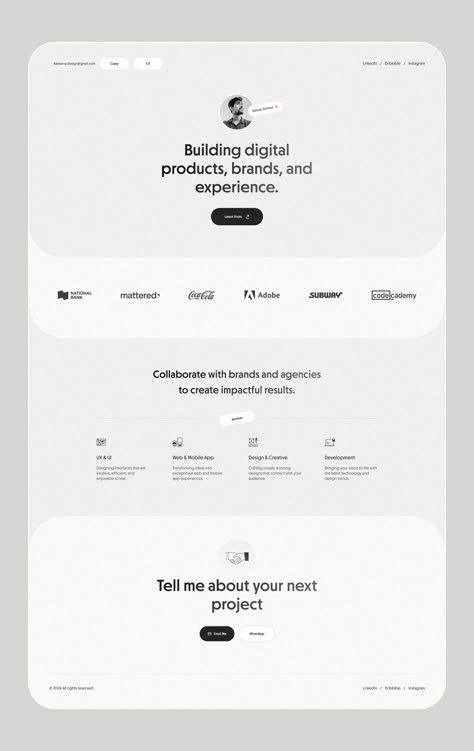 Webpage Design Layout, Desain Ux, Minimal Website Design, Website Design Inspiration Layout, Agency Website Design, Wireframe Design, Web Design Websites, Modern Website Design, Best Website Design