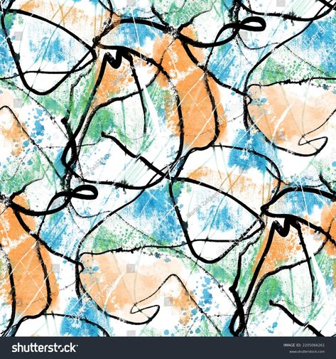 Geometric Pattern Art, Pattern Watercolor, Baroque Design, Green Screen Video Backgrounds, Abstract Color, Watercolor Abstract, Pattern Illustration, Watercolor Pattern, Color Pallets