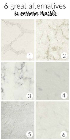 6 Great Alternatives to Carrara Marble Countertops In Your Farmhouse Kitchen Granite That Looks Like Marble, Carrara Marble Countertops, Marble City, Replacing Kitchen Countertops, White Granite Countertops, Kitchen Remodel Countertops, City Farmhouse, Kitchen Countertop Materials, Classic Kitchen