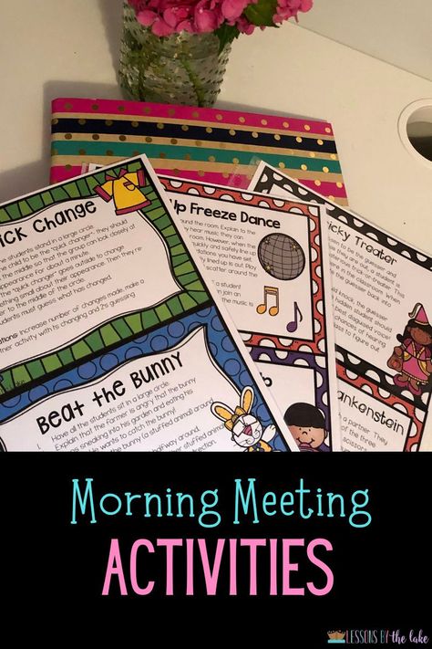 Responsive Classroom Morning Meeting Activities, Preschool Morning Meeting Activities, Morning Meeting Games Kindergarten, Morning Meeting Activities 2nd, Winter Morning Meeting Activities, Morning Games Classroom, Morning Meeting Activities 3rd Grade, Closing Circle Activities, Morning Circle Ideas