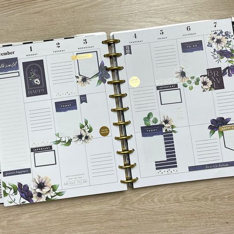 Planner Spread Inspiration, Happy Planner Inspiration, Craft Organisation, Scrapbook Planning, Bullet Journal Page Ideas, Happy Planner Ideas, Bullet Journal Page, Happy Planner Layout, Journal Page Ideas