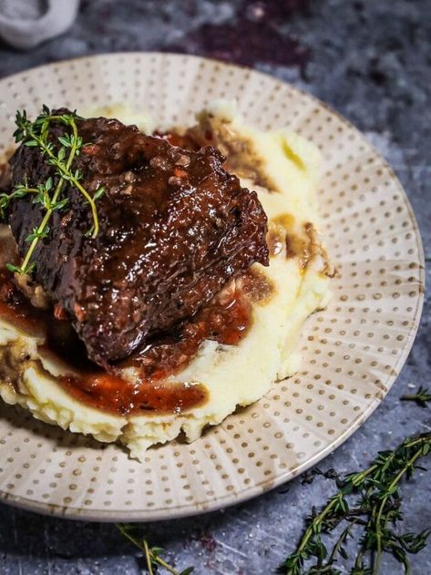 Irish Whiskey Braised Short Ribs Recipe Story Beef Short Rib Recipes Oven, Beef Ribs In Oven, Beef Short Ribs Oven, Short Ribs In Oven, Short Rib Recipes Oven, Ribs Recipe Oven, Braised Short Ribs Recipe, Boneless Beef Short Ribs, Braised Beef Short Ribs