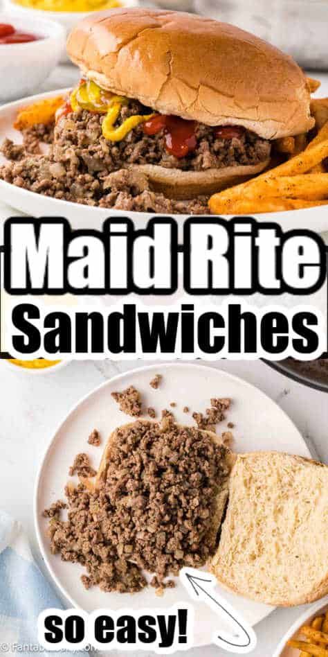 Crockpot Maid Rite Recipe, Maidrite Recipe Easy, Maidrites Recipe, Maid Rite Recipe, Loose Meat Sandwich Recipe, Loose Meat Sandwich, Maid Rite Sandwiches, Loose Meat, Loose Meat Sandwiches