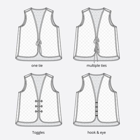 Wildwood Tie Front Vest Tutorial » Helen's Closet Patterns Kimono Vest Pattern, Oversized Vest Pattern, West Pattern Sewing, Tie Front Top Pattern Free, Women's Vest Sewing Pattern, Vest Pattern Sewing Free, Vest Top Sewing Pattern, Vest Diy Pattern, Tie Front Vest Sewing Pattern