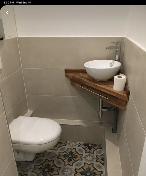 Sink Next To Shower Small Bathroom, Small Cr Ideas, Tiny Bathroom Sink Ideas, Really Small Bathroom Ideas, Small Cr, Wash Basin Design, Small Toilet Design, Small Downstairs Toilet, Bathroom Under Stairs