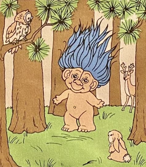 Vintage Troll Dolls, Trolls Wallpaper Aesthetic, Troll Doll Tattoo, Troll Aesthetic, Trolls Tattoo, Trolls Aesthetic, Troll Tattoo, Troll Drawing, Trolls Drawing