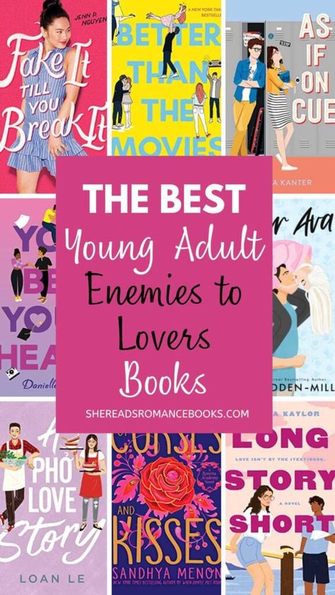 23 YA Enemies to Lovers Books That Deliver the Best Teenage Angst – She Reads Romance Books Enemies To Lovers Ya Books, Good Enemies To Lovers Books, Ya Book Covers Romance, Cute Ya Romance Books, Enemies To Lovers Books For Teens, Ya Enemies To Lovers Books, Clean Enemies To Lovers Books, High School Enemies To Lovers Books, Teenage Books To Read Romance