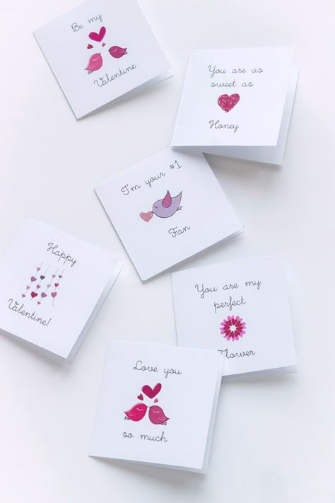 hese cute love notes are the perfect gift to express your sentiments to your significant other. Just download the template, print and surprise your lover with adorable love quotes on cards hidden into a lunch bag, or displayed in the bathroom, or used as gift tags | eatwell101.com Love Note Ideas, Love Notes For Boyfriend, Note Ideas, Birthday Card Drawing, Birthday Gifts For Boyfriend Diy, Printable Valentines Cards, Birthday Card Craft, Birthday Cards For Boyfriend, Printable Valentines