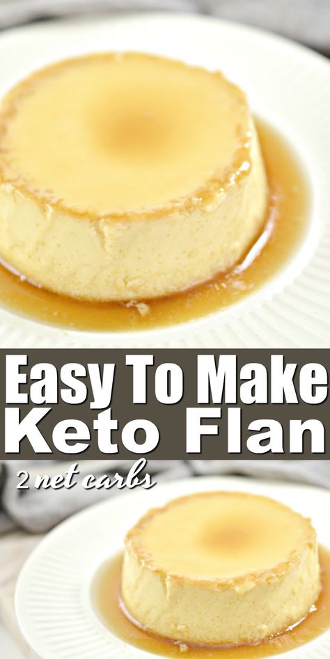 Keto Flan, Dolce Poche Calorie, Keto Quiche, Keto Baking, Desserts Keto, Keto Holiday, Breakfast Low Carb, Postre Keto, Flan Recipe