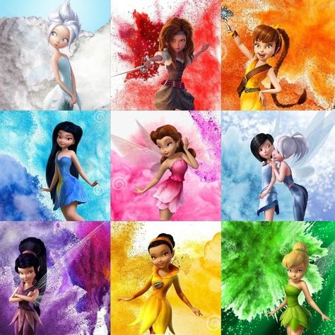 Thinker Bell And Friends, Disney Fairies Wallpaper, Tinker Bell Characters, Tinker Bell And Friends, Tinkerbell Friends, Fairies Wallpaper, Tinkerbell Outfit, Tinkerbell Characters, Disney Faries