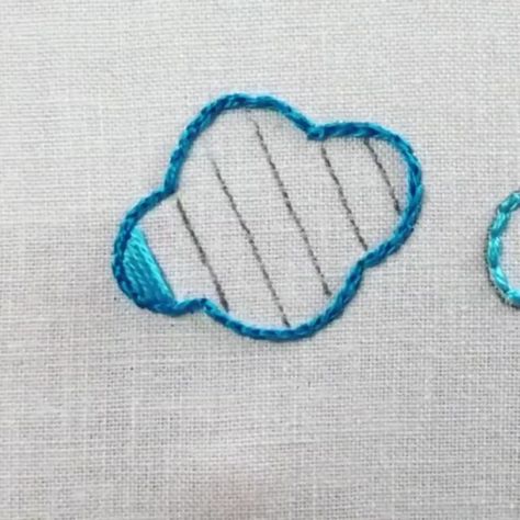 The Easy Stitch on Instagram: “Look at this cloud ☁️ 👯‍♀️Follow @theeasystitch for more tutorials and stitching ideas! . 🎊Get your free cross stitching pattern today…” Cloud Embroidery Tutorial, Embroidery Clouds Tutorial, Cloud Embroidery Design, Cloud Embroidery, Cloud Tutorial, Stitching Ideas, Easy Stitch, Cloud Shapes, Cross Stitch Patterns Free