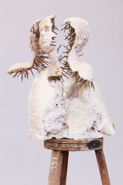 Nail Sculpture, Contemporary Sculpture Art, Nails 2015, Ceramic Sculpture Figurative, Sculpture Lessons, Art Alevel, Plaster Sculpture, Mixed Media Art Canvas, Sell Art