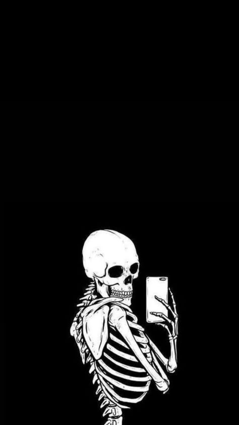 Skeleton Selfie, Skeletons Wallpaper, Skeletons Wallpaper Aesthetic, Halloween Wallpaper Iphone Backgrounds, Halloween Wallpaper Backgrounds, Iphone Wallpaper Pattern, Mood Wallpaper, Skeleton Art, Halloween Wallpaper Iphone