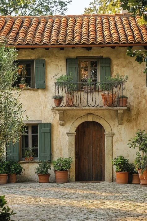 The Tao of Bill Italian Cottage Aesthetic, Farmhouse Italy, Tuscan House Exterior, Italian Home Exterior, Italian Villa Exterior, Rustic Italian Villa, Old Italian House, Modern Italian Villa, Tuscan Houses