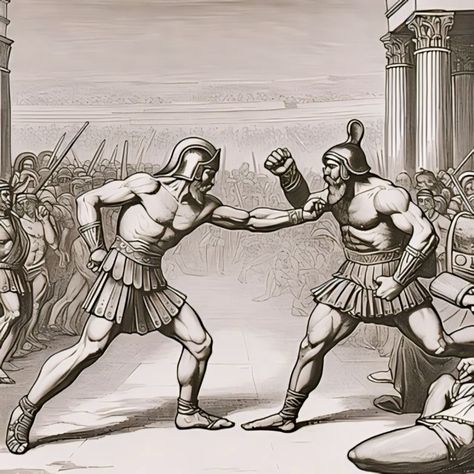 The ancient Olympic Games began in the year 776 BC. They were primarily a part of a religious festival in honor of Zeus, the father of the Greek gods and goddesses. The festival and the games were held in Olympia. Women did not participate in the ancient Olympics. The wreaths given to victors at the ancient Olympics were all made from the leaves of a sacred olive tree at Olympia. This tree was called kotinos kallistephanos. The games laid the foundations for the Olympics we have today. Ancient Olympic Games, Ancient Olympics, The Greek Gods, Greek Gods And Goddesses, The Olympics, Atticus, The Games, Olive Tree, The Festival