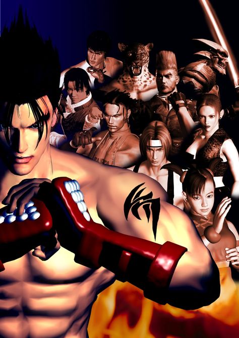 Tekken 3/Gallery | Tekken Wiki | Fandom Tekken Jin Kazama, Tekken Wallpaper, Tekken 2, Tekken 3, Retro Games Poster, Video Game Images, Image Dbz, Jin Kazama, Retro Arcade Games