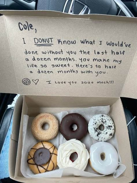 Gifts For Boyfriend To Buy, 6 Month Anniversary Boyfriend, Best Christmas Gifts For Boyfriend, Google Christmas, What To Get Your Boyfriend, Bday Gift For Boyfriend, Fun Christmas Gifts, Diy Anniversary Gifts For Him, Dozen Donuts