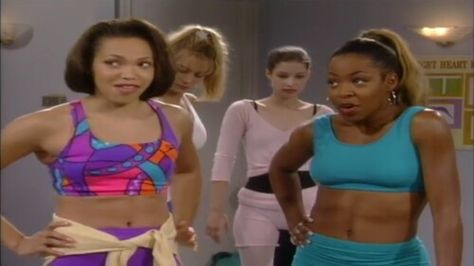 Tisha Campbell & Tichina Arnold on the Fat Like Dat episode of Martin Arnold Body, Tichina Arnold, Black 90s Fashion, Cory And Topanga, Like Mike, Black Tv, Random Images, Black Actors, Black Hollywood