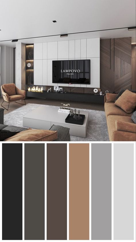 Color Palette Interior Design, Room Color Combination, Color Palette Living Room, Interior Color Schemes, Interior Design Color, Living Room Color Schemes, Room Color Schemes, Living Room Design Decor, Home Design Living Room