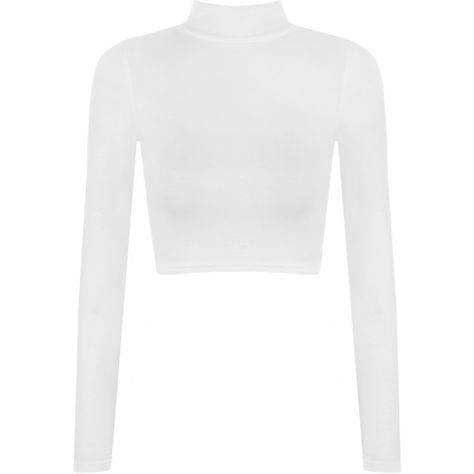 Harmony Turtle Neck Crop Top ($12) ❤ liked on Polyvore featuring tops, crop tops, shirts, crop, white, white shirt, turtleneck shirt, long-sleeve crop tops, white long sleeve shirt and white turtleneck shirt White Turtleneck Shirt, Long Sleeve Under Shirt, Cropped White Shirt, Crop Tops Shirts, Turtleneck Crop Top, Turtle Neck Shirt, Crop Long Sleeve, Turtle Neck Crop Top, Long Sleeve Outfits