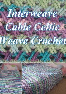 Celtic Weave Crochet, Cable Stitch Crochet, Left Handed Crochet, Crochet Cable Stitch, Celtic Weave, Easy Knitting Projects, Crochet Geek, Crochet Stitches Free, Crochet Cable