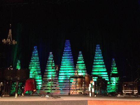 We were featured on Church Stage Design website! Pallet Trees, Christmas Stage Design, Recycled Christmas Decorations, Pallet Tree, Church Christmas Decorations, Christmas Stage, Pallet Christmas Tree, Christmas Church, Pallet Christmas