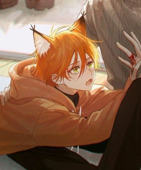 Dogboy Anime, Anime Fox Boy, Blonde Anime Boy, Blonde Anime, Anime Cat Boy, Fox Character, Neko Boy, Fox Boy, Boy Anime