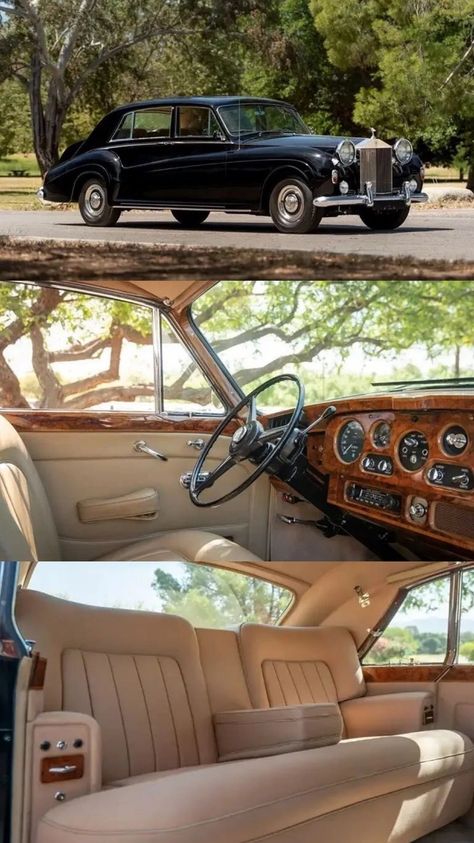 Old Limousine, Rolls Royce Old Classic Cars, Rolls Royce Phantom Interior, Rolls Royce Vintage, Old Rolls Royce, Rolls Royce Interior, Range Rover Car, Vintage Rolls Royce, Rolls Royce Silver Cloud