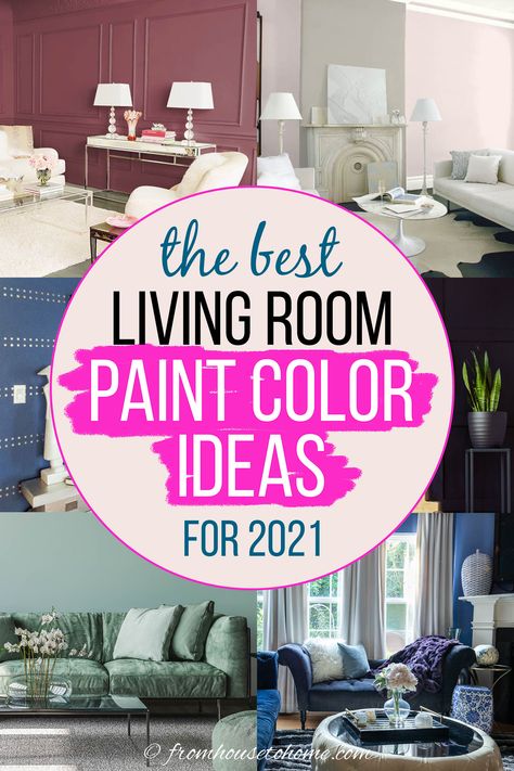 2021 living room paint color ideas Best Living Room Paint Color, Neutral Living Room Paint Color, Neutral Living Room Paint, Popular Neutral Paint Colors, Happy Living Rooms, Painting Ideas For Walls, Modern Living Room Colors, Ideas For Walls, Living Room Paint Color Ideas