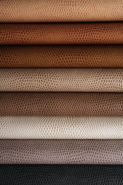 Atfield Leather Studio, Reptile Skin, Lizard Skin, As Wallpaper, Silk Wallpaper, Couch Fabric, Van Interior, Design Dresses, Leather Products