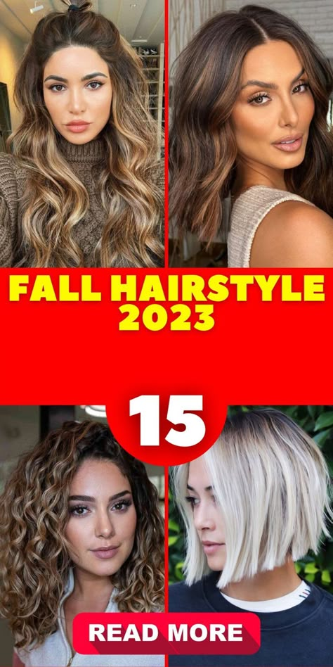 Fall Hairstyle 2023 15 Ideas: Stay on Trend with the Latest Looks 2023 Hair Ideas, Fall 2023 Hair, Fall Hair 2023, Hairstyle 2023, 2023 Ideas, Fall Hair Color Trends, Fall Hairstyles, 2023 Hair, Fall Hair Cuts