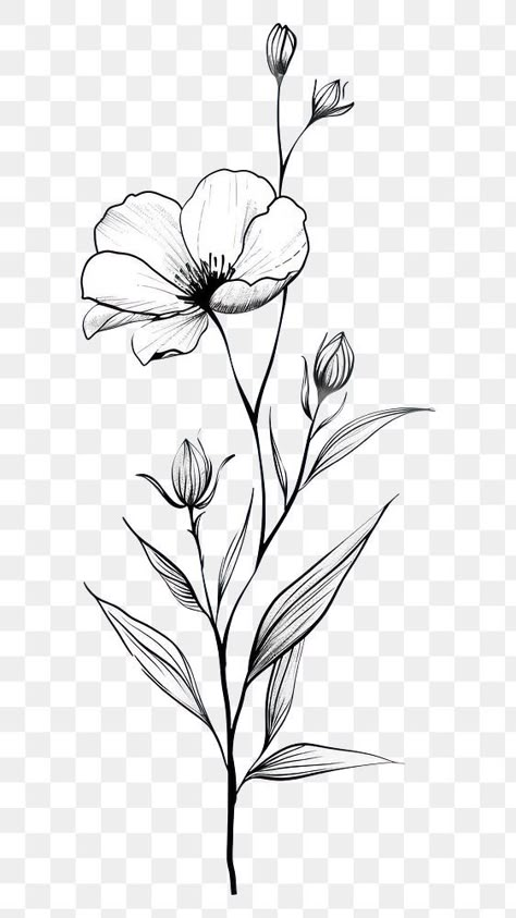 Hand Drawn Flowers Illustration, White Line Art On Black Background, Minimal Flower Drawing, Wildflower Line Drawing, Wildflower Black And White, Flower Background Aesthetic, Aesthetic Flower Background, Wildflowers Drawing, Small Flower Drawings