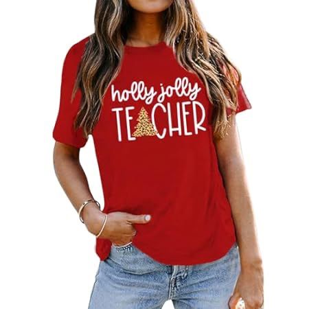 Classroom Gift Ideas, Teacher Letter, Teacher Costumes, Fall Lovers, Christmas Tree Graphic, Amazon Fashion Finds, Tree Graphic, Simple Gift, Christmas Tshirt