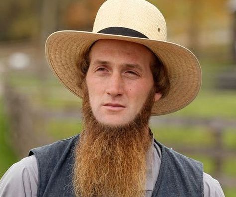 To Neckbeard or Not - A Complete Guide with 70 Styles Mini Cheddars, Amish Beard, Amish Lifestyle, Amish Men, Ugly Hair, Neck Beard, Brown Beard, Amish Culture, Amish Life