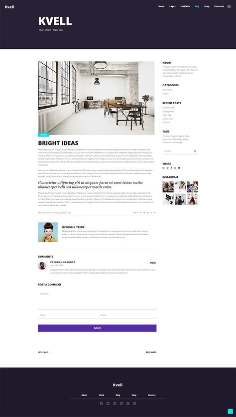 Blog Post Templates Design Layout, Blog Page Website Design, Blog Post Web Design, Blog Page Web Design, Blog Website Design Layout, Blog Article Design, Magazine Website Design, Creative Agency Branding, Blog Post Layout