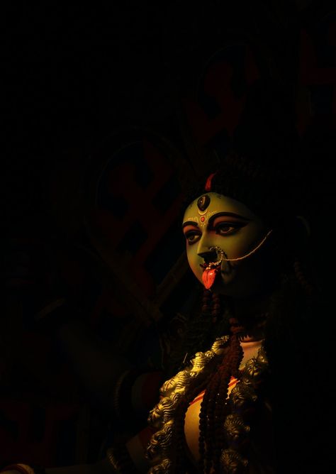 Maa Durga Hd Wallpaper, Maa Kali Photo, Kali Picture, Best Photography Logo, Maa Kali Images, Thought Cloud, Meaningful Paintings, Kali Puja, Durga Kali