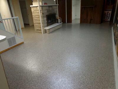 Flooring For Basement, Most Durable Flooring, Basement Flooring Waterproof, Painting Basement Floors, Concrete Basement Floors, Best Flooring For Basement, Flooring Options Durable, Basement Floors, Concrete Floor Coatings