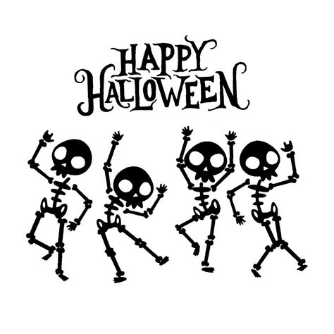 Happy Halloween Skeleton SVG File Funny Halloween SVG File - Etsy Skeleton Svg, Skeleton Pumpkin, Skeleton Dance, Cricut Halloween, Halloween Witches, Image Svg, Halloween Embroidery, Halloween Skeleton, Svg Halloween