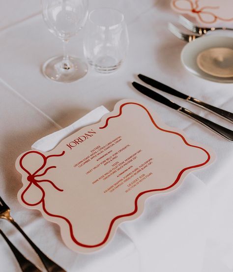 I love creating placemats for events… they add the perfect pop of colour to the table, and also double as place cards and menus 🫶🏼 Card Table Ideas, Table Card Ideas, Placemats Design, Table Cards Wedding, Event Agenda, Christmas Invitation Card, Flower Shop Decor, Graduation Party Foods, Pretty Stationery