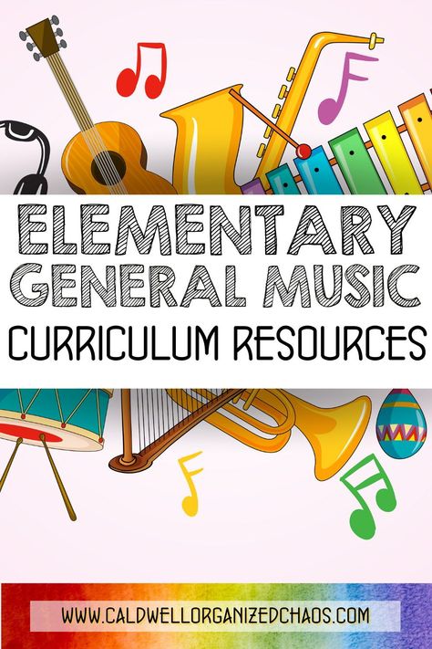 This is a great resource whether you are starting from scratch or looking to make some changes to the curriculum you already have. This general music curriculum set will serve as an idea bank with everything you need to create and/or develop an engaging elementary music curriculum. You will find ideas for lesson content/sequencing, curriculum mapping, long-term planning, ready to use resources, and so much more to support your elementary music class. #musiccurriculum #elementarymusic Teaching Music Theory, Elementary Choir, Music Lesson Plans Elementary, Music Class Activities, Elementary Music Class, Music Teaching Resources, Homeschool Music, Elementary Music Lessons, Elementary Music Education