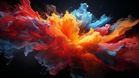 Abstract color explosion Ultra HD 4K background for Desktop and Phone free download Background For Desktop, Colors Wallpaper, Ultra Hd 4k Wallpaper, Color Explosion, Laptop Backgrounds, Abstract Color, Hd Desktop, 4k Background, For Desktop