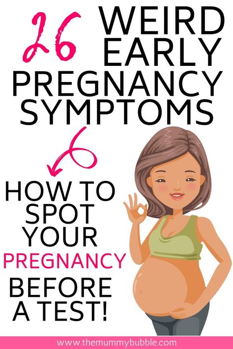 Wondering if you're pregnant but it's too early to take a test? Check out these 26 weird but normal early pregnancy symptoms plus tips on how to cope with the really unpleasant ones #pregnancy #pregnant Pregnancy Symptoms Before Missed Period, Pregnancy Symptoms By Week, Missed Period, 39 Weeks Pregnant, Nausea Pregnancy, 39 Weeks, Pregnancy Info, Pregnancy Hormones, Pregnancy Hacks