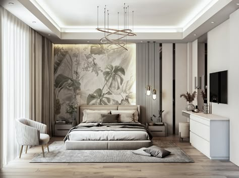 Modern Luxury Bedroom Design, Inviting Bedroom, Bedroom Interior Design Luxury, Modern Luxury Bedroom, Bedroom Wall Designs, Luxury Bedroom Design, Bedroom Renovation, Small Bedroom Decor, Luxury Bedroom Master