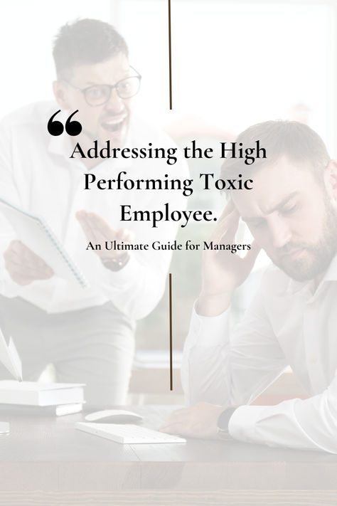 In any organization, having a high-performing employee is a blessing. They can drive results, boost morale, and be an asset to the team. However, when that high-performing employee also exhibits toxic behavior, it can become a problem.  This article will explore the concept of the high-performing toxic employee, the impact they can have on the business, and what can be done to address this issue. Difficult Employees Managing, Underperforming Employees, Employee Morale Boosters, Toxic Employees, Leadership Development Activities, Human Resources Office, Difficult Employees, Toxic Workplace, Toxic Behavior