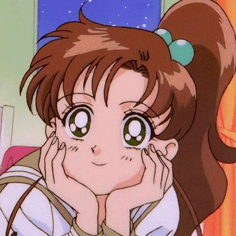 90s Vintage Aesthetic, Sailor Moon Jupiter, Sailor Moon Gif, Eddie Martinez, Makoto Kino, Moon Icon, Sailor Moon Aesthetic, Sailor Scout, Sailor Pluto