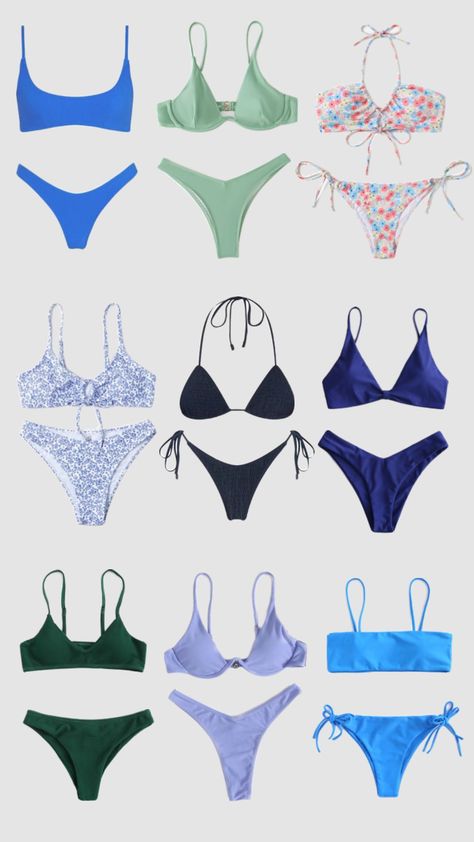 Bikini trends 2024 Cute Summer Swimwear, Swimming Outfit Aesthetic, Cute Swimsuits For Teens, Cute Bikinis For Teens Summer, Swimming Suits Bikinis, Swimmers Swimwear, Summer Swimsuit Outfits, Bathing Suit Outfits, Cute Beach Outfits