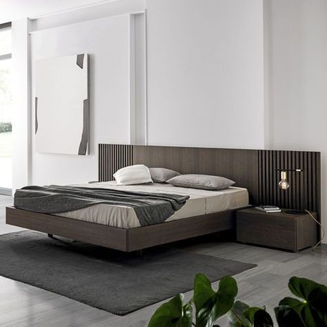 Double Bed Headboards For Bedrooms – redboth.com Bed With Nightstands Attached, Bed Frame Sizes, Bed Headboard Design, Wooden Bed Design, Headboard Design, Bed Design Modern, 아파트 인테리어, Headboard Designs, Bedroom Bed Design