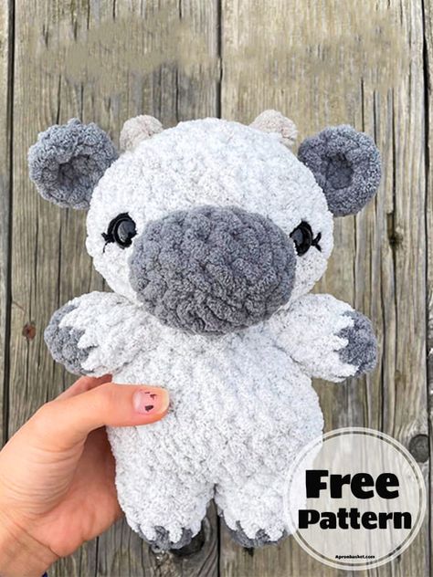 Super Soft Free PDF Crochet Cow Pattern Crochet Plushie Cow Pattern Free, Fuzzy Cow Crochet Pattern, Crochet Projects Cow, Crochet Cow Stuffed Animal Free Pattern, Crochet Plush Cow Pattern Free, Crochet Plush Amigurumi, Crochet Clothes For Amigurumi, Crochet Cow Plushie Pattern Free, Sunflower Cow Crochet Pattern Free