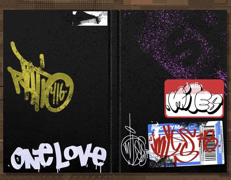 Sketchbook Ideas Graffiti, Spiderman Into The Spiderverse Graffiti, Graffiti Sketchbook Cover, Into The Spiderverse Graffiti, Miles Graffiti, Spiderverse Graffiti, Miles Morales Sketchbook, Miles Sketchbook, Spiderman Sketchbook